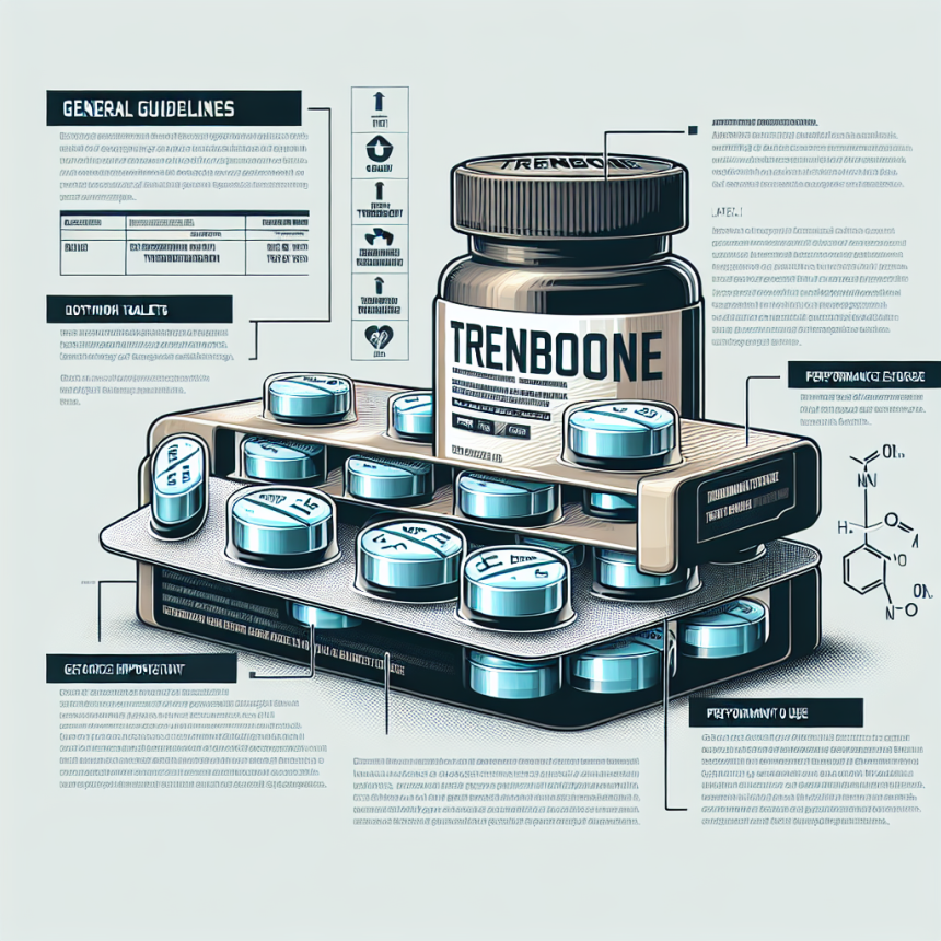 Trenbolone tablets: dosage and usage for maximizing performance
