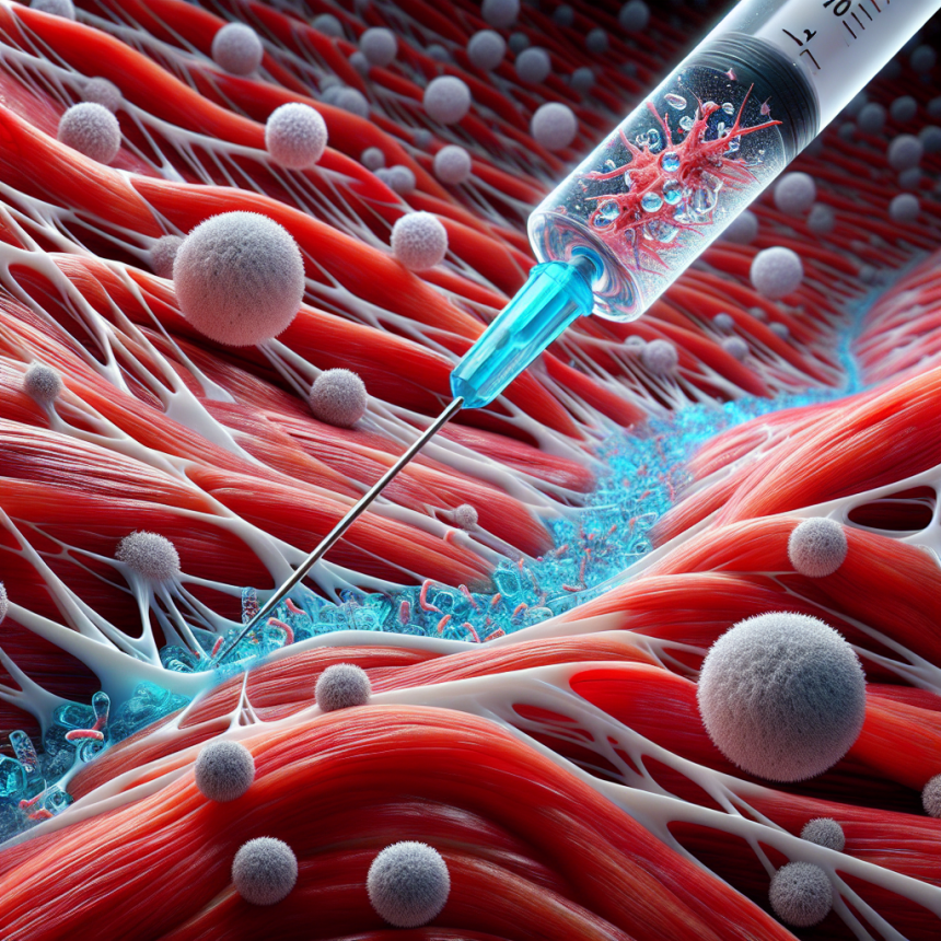 Bactericidal water injections: an ally for muscle tissue regeneration