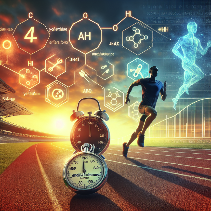 Safe and effective aerobic endurance boost with yohimbine hydrochloride