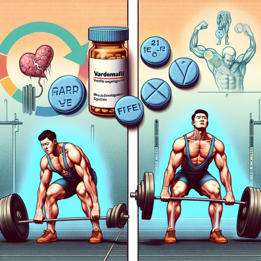 Vardenafil and its impact on muscle recovery
