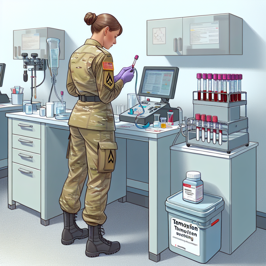 Military drug testing and tamoxifene