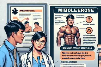 Precautions before starting mibolerone