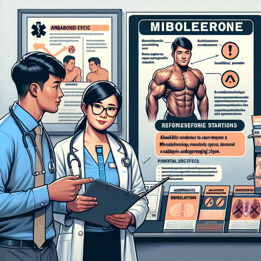 Precautions before starting mibolerone