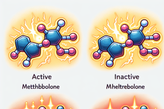 Active vs inactive forms of methyltrenbolone