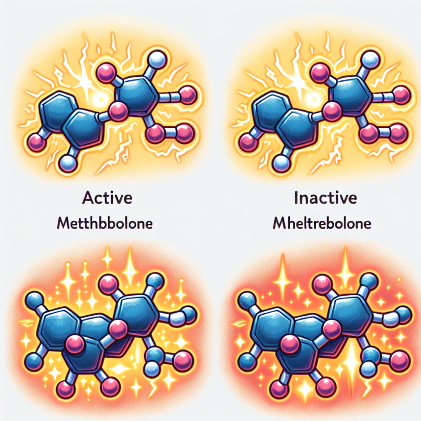 Active vs inactive forms of methyltrenbolone