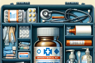 Emergency use cases for oxymetholone compresse