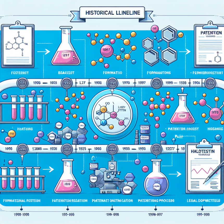 Patents and formulations history of halotestin