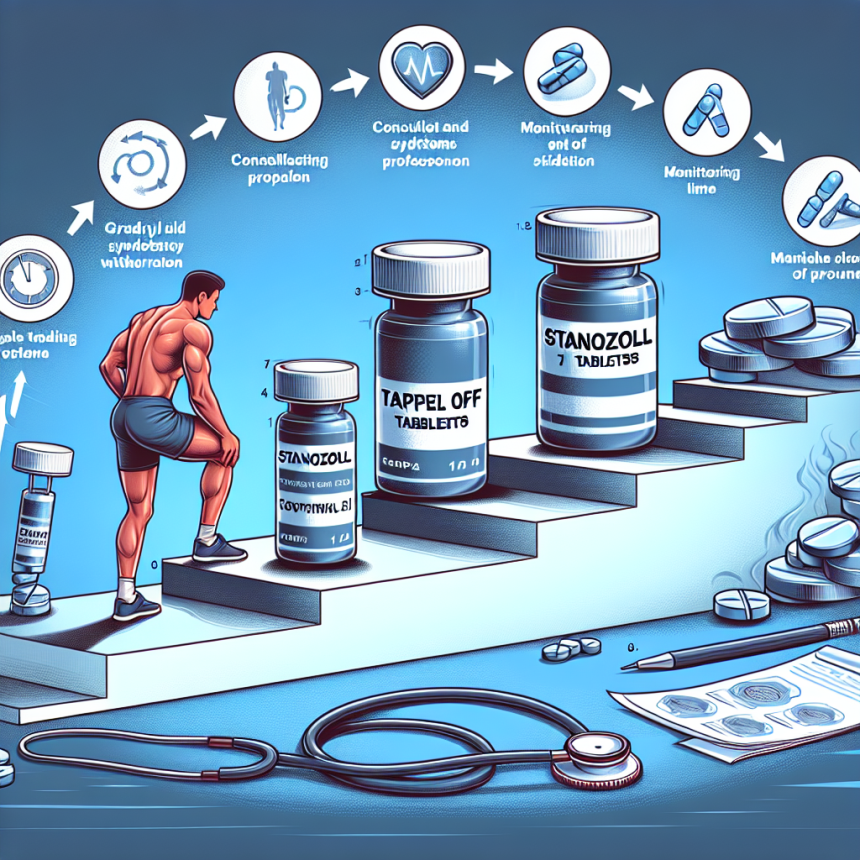 Tapering off stanozololo compresse: a step-by-step guide