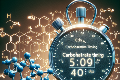 Carbohydrate timing and trestolone acetato