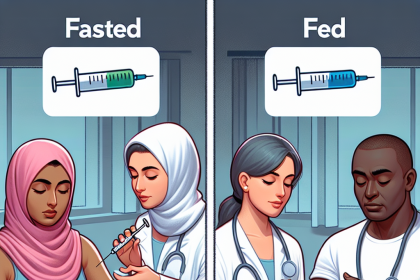 Fasted vs fed state administration of methandienone injection
