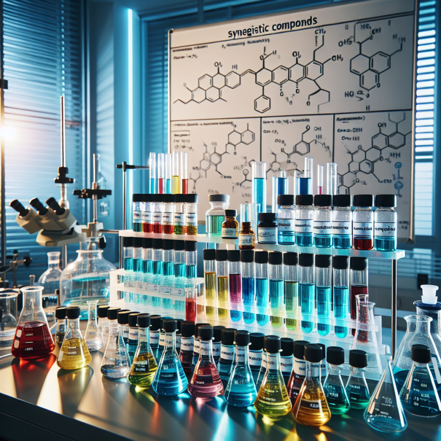 Synergistic compounds for stenbolone